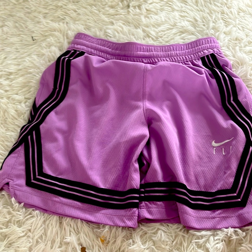 Nike purple basketball shorts